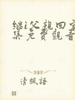 继i父亲回家全集免费观看电视剧封面