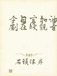 今日宜加油电视剧在线观看免费