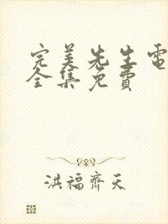 完美先生电视剧全集免费