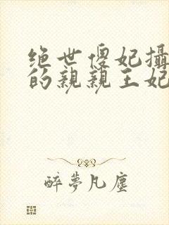 绝世傻妃摄政王的亲亲王妃