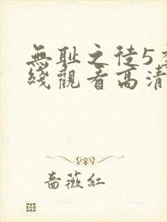 无耻之徒5季在线观看高清