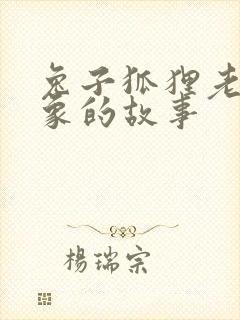 兔子狐狸老虎大象的故事封面