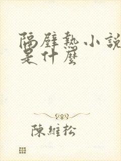 隔壁热小说讲的是什么