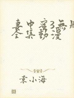 妻中蜜3无删减全集动漫