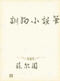 训狗小说笔趣阁