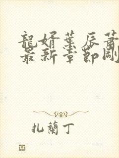 龙婿叶辰萧初然最新章节刚刚更新