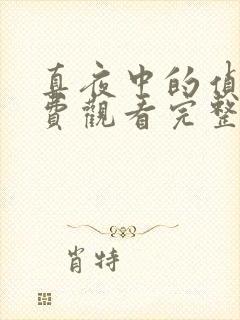 真夜中的侦探免费观看完整版