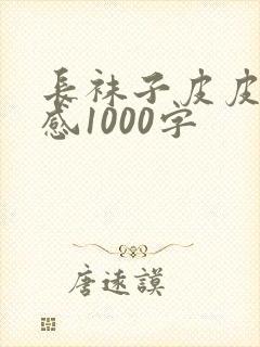 长袜子皮皮读后感1000字