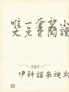 唯一奢望小说全文免费阅读