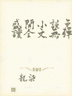 盛开小说免费阅读全文无弹窗