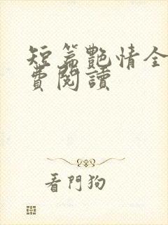 短篇艳情全文免费阅读