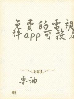 免费的电视剧软件app可投屏