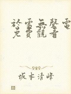 于处无声电视剧免费观看