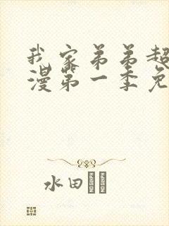 我家弟弟超棒动漫第一季免费观看