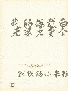 我的总裁白富美老婆免费全本阅读封面