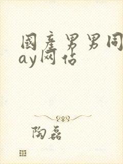 国产男男同性gay网站