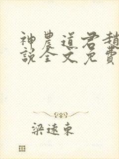 神农道君赵兴小说全文免费阅读封面