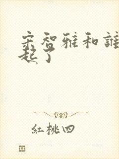 宋智雅和谁在一起了封面