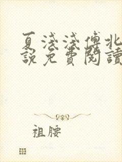 夏浅浅傅北宸小说免费阅读最新章节