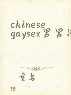 chinesegaysex男男网