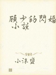 顾少的闪婚娇妻 小说