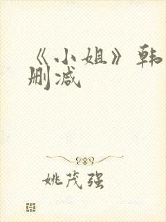 《小姐》韩剧未删减