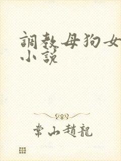 调教母狗女奴的小说封面