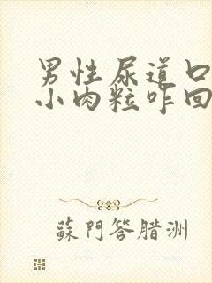 男性尿道口上张小肉粒咋回事