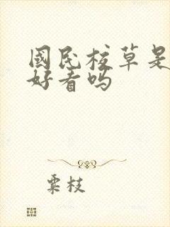 国民校草是女生好看吗