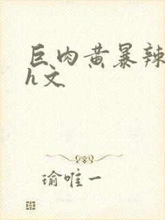 巨肉黄暴辣文高h文封面