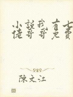 小说我有七个大佬哥哥免费阅读