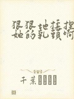 狠狠地揉捏吮吸她的乳头啊嗯