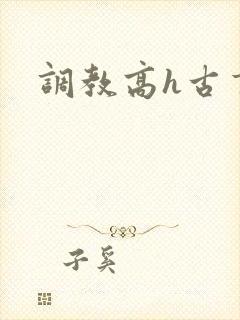 调教高h古言封面