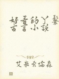 好看的丫鬟小说古言小说