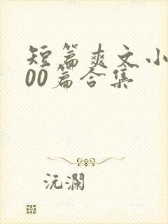 短篇爽文小说500篇合集