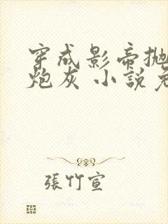 穿成影帝抛弃的炮灰 小说免费阅读