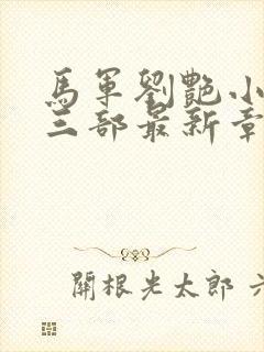 马军刘艳小说第三部最新章节在线阅读封面