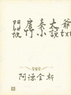 门房秦大爷和付筱竹小说txt