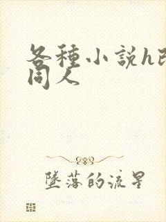 各种小说h改编同人