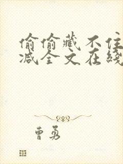 偷偷藏不住无删减全文在线阅读