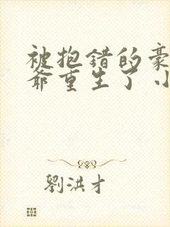 被抱错的豪门少爷重生了 小说