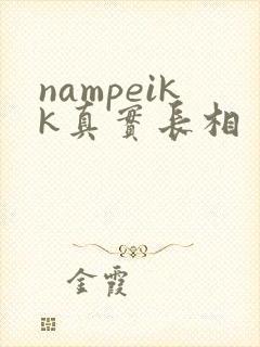 nampeikk真实长相