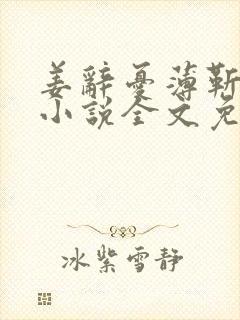 姜辞忧薄靳修的小说全文免费阅读笔趣阁