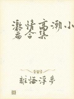 激情高潮小说短篇合集封面