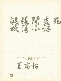 腿张开爽死你个放荡小淫