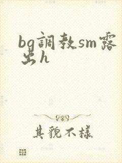 bg调教sm露出h封面