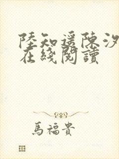 陆知遥陈汐小说在线阅读