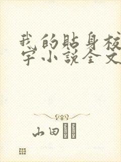 我的贴身校花唐宇小说全文免费阅读