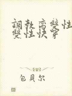 调教脔双性美人双性快穿
