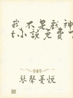 我不是戏神txt小说免费下载封面